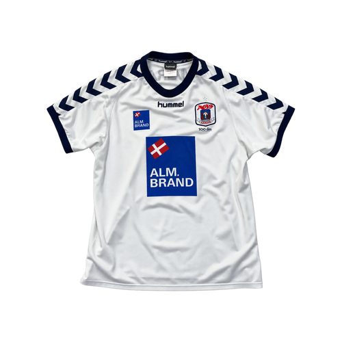 AGF Aarhus 2002/03 centenary home football shirt, front view