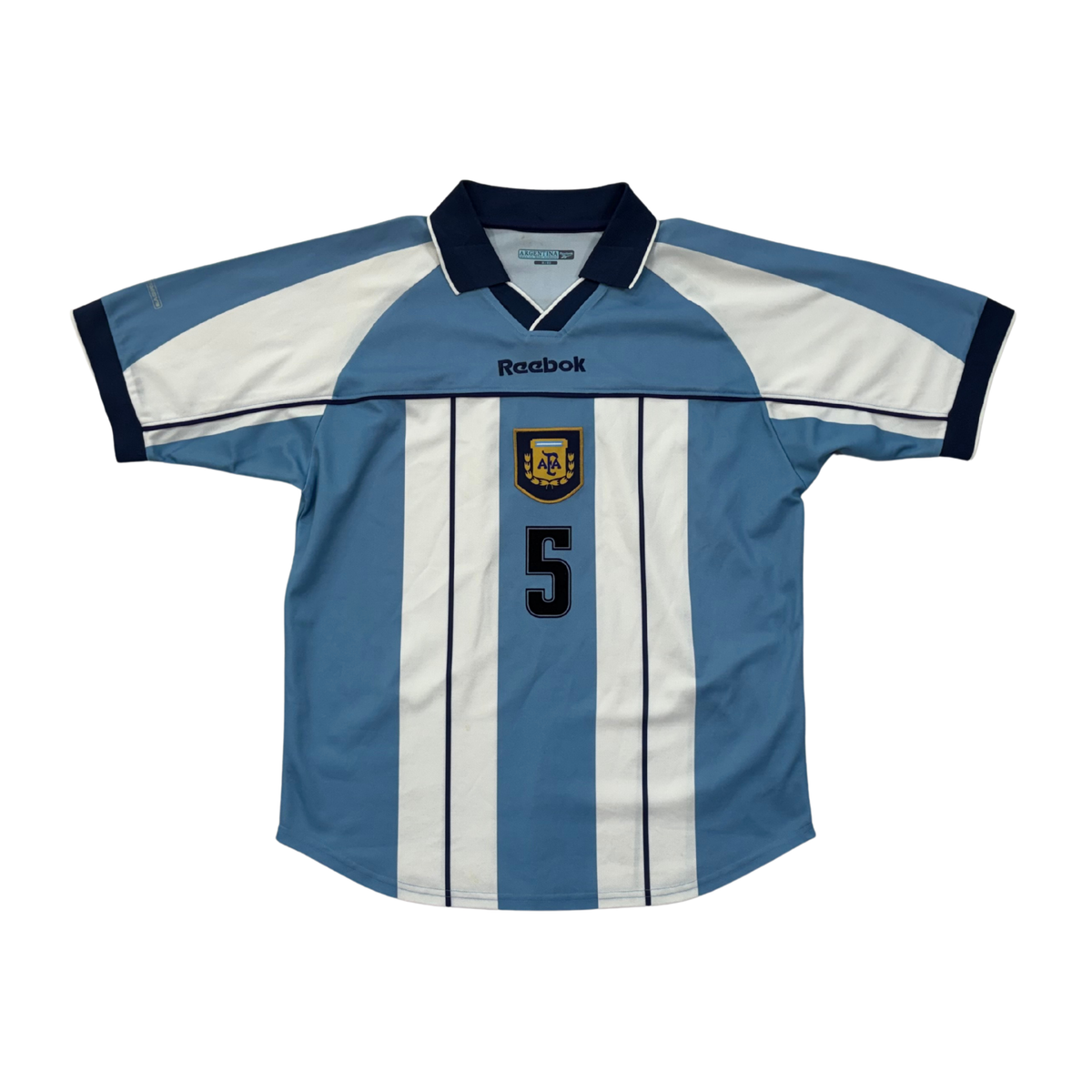 Argentina 2000-01 Home Pochettino #5 (M)
