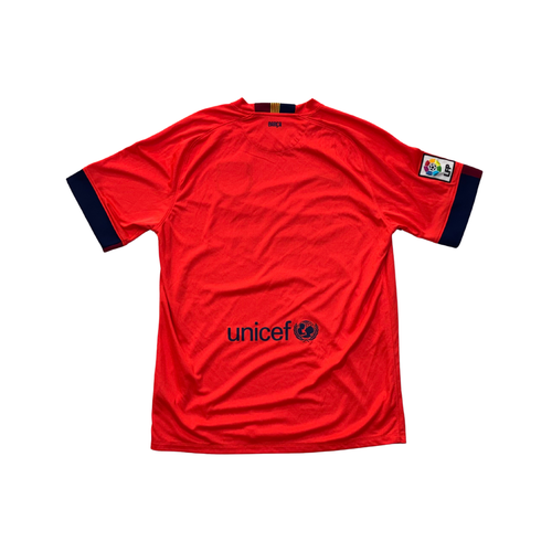 Barcelona 2014–15 away football shirt, back view