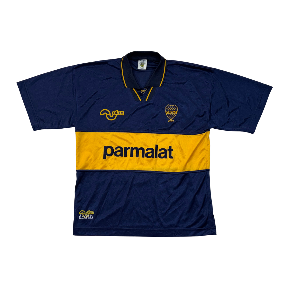 Boca Juniors 1994/95 home football shirt, front view
