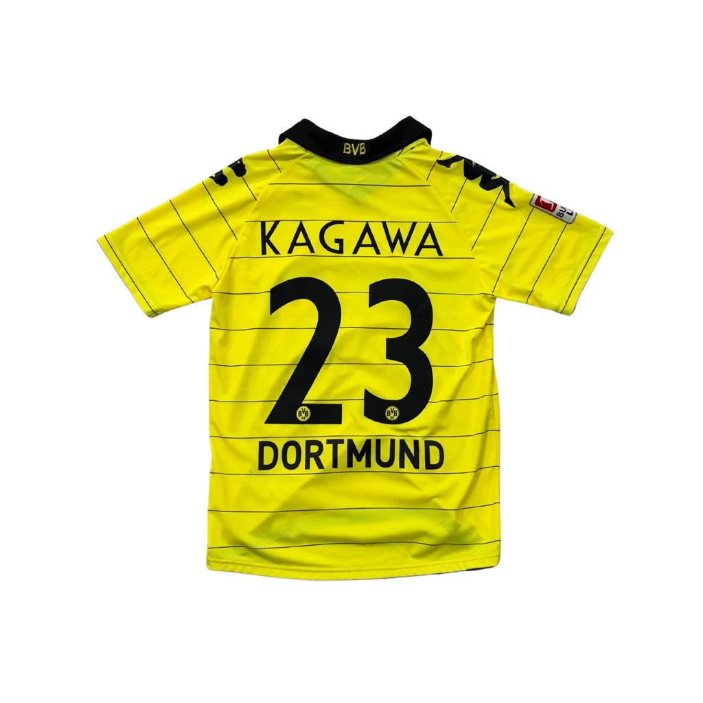Borussia Dortmund 2010–11 home football shirt Kagawa #23, back view