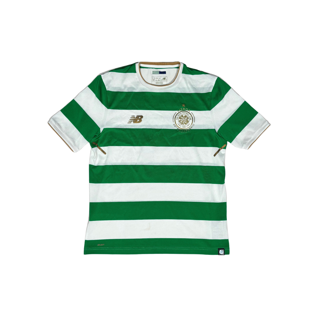 Celtic 2017/18 Home Shirt #5 Simunovic, front view