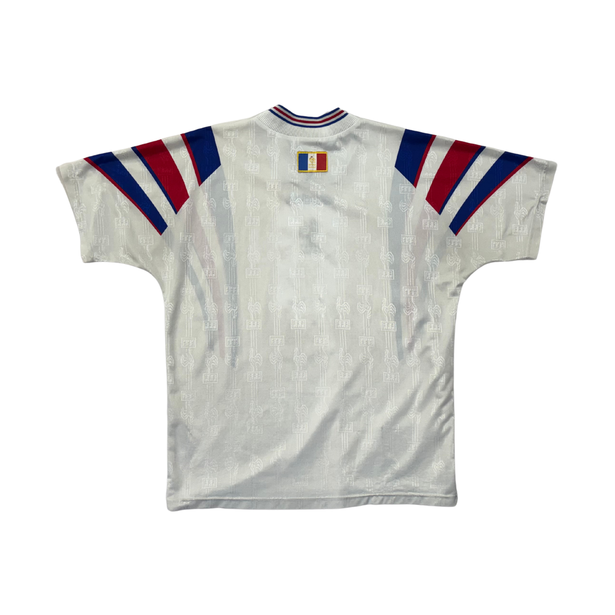 France 1996–98 away football shirt, back view