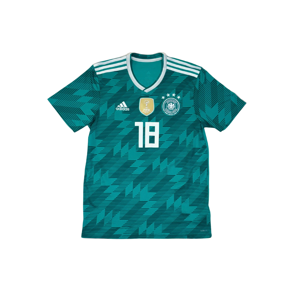 Germany 2018/19 Away Shirt #18 Kimmich, front view