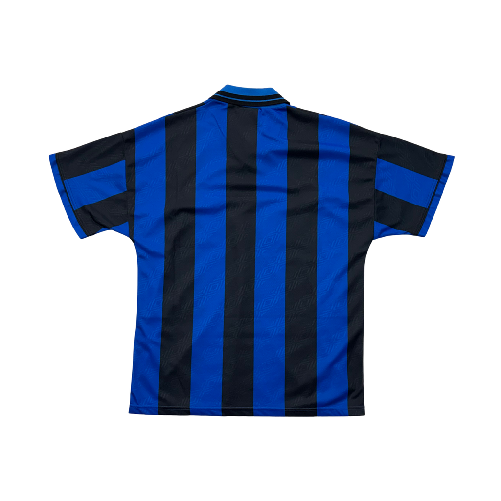 Inter Milan 1995/96 home football shirt, back view