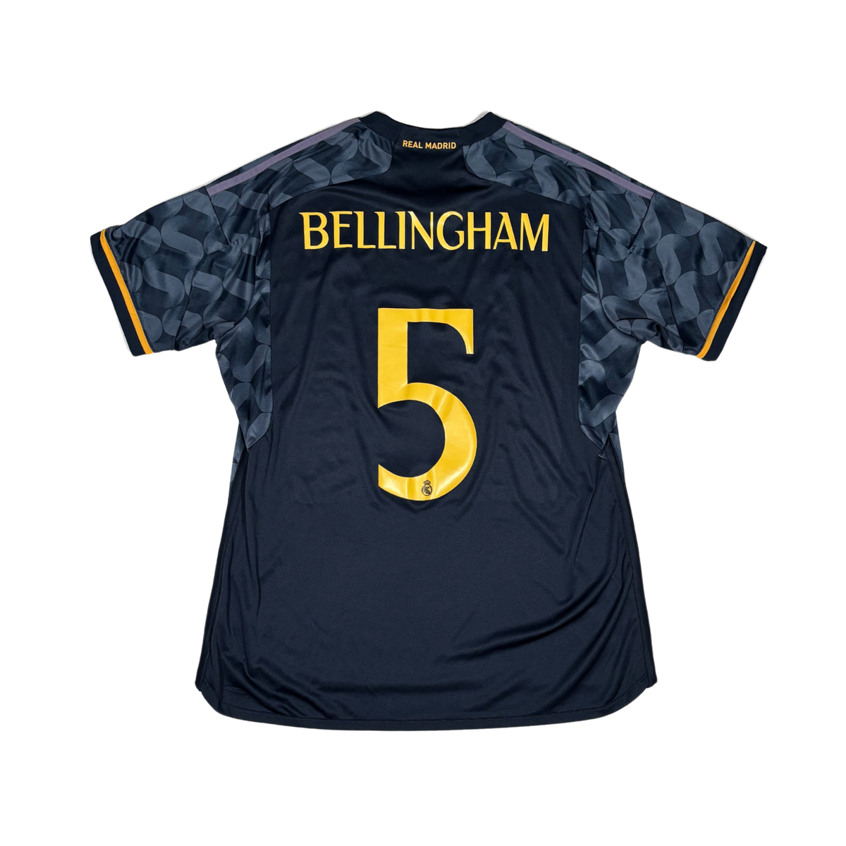 Real Madrid 2023-24 Away Bellingham #5, back view