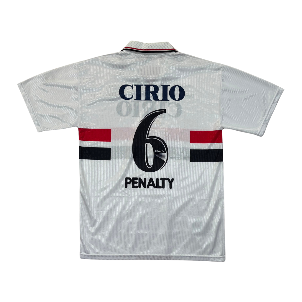 Sao Paulo 1999 home #6 football shirt, back view