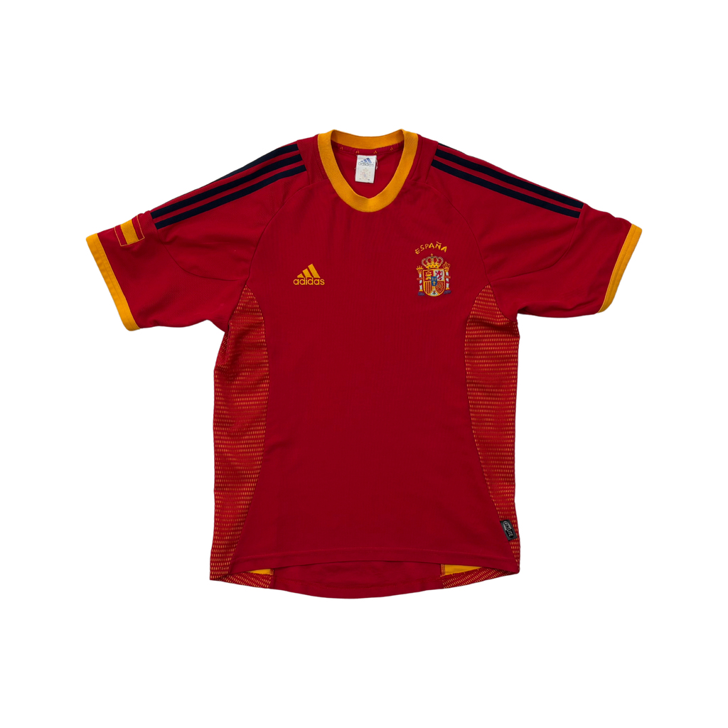 Spain 2002–04 home football shirt, front view