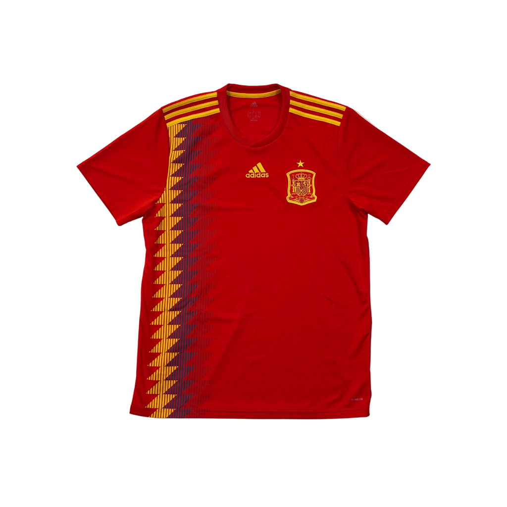 Spain 2018–19 home football shirt, front view